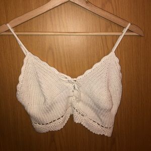 PACSUN CROCHET CROP TOP
